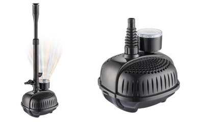 BARBUS помпа-фонтан с подсветкой, 1200л/ч 28 Вт